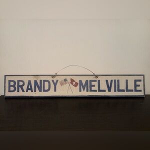 Brandy Melville Rare Authentic Vintage store display sign—originally from PacSun
